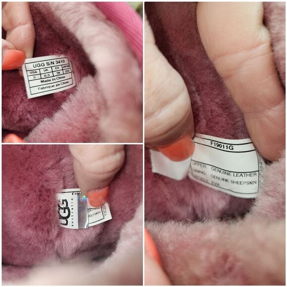 NWOB UGG Cancer Awareness Classic Short Raspberry Pink Boots - Picture 16 of 16